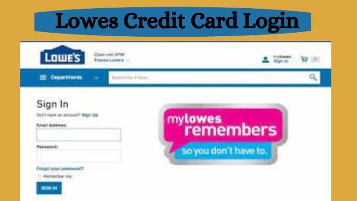 Lowes-Credit-Card-Login